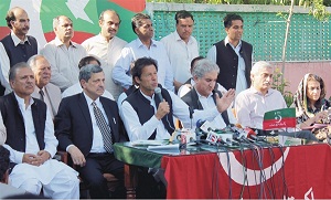 Imran Khan press confrence
